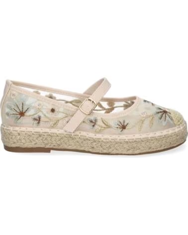 SPORT3PUNTO0 HA-5282 CHAUSSURES PLATES BRODÉES BEIGE VARIOS COLORES