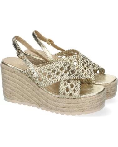 SPORT3PUNTO0 KK-1000-ORO SANDALI CON ZEPPA DORATI VARIOS COLORES