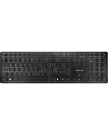 CHERRY Teclado kw 9100 slim inalambrico negro
