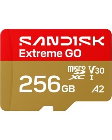 SANDISK Tarjeta memoria micro secure digital 256gb extreme go uhs - i u3