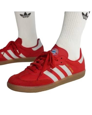 SNEAKERS ADIDAS SAMBA LICENSED JQ4039 FC BAYERN RED CLOUD WHITE BURDEOS