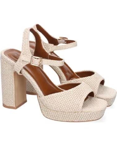 SPORT3PUNTO0 A-5167 DAMEN HOCHHELMIG SANDALEN BEIGE VARIOS COLORES