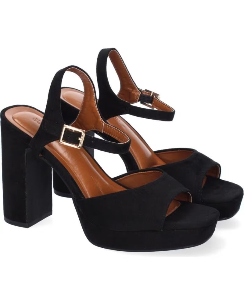 SPORT3PUNTO0 HIGH-HEEL-SANDALEN A-5167 SCHWARZ VARIOS COLORES