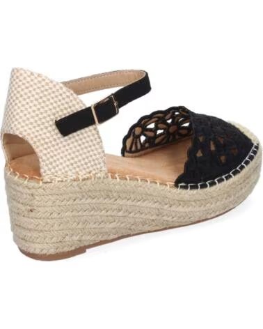 SPORT3PUNTO0 5U1 KEILABSATZ ESPADRILLES SCHWARZ VARIOS COLORES