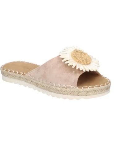 SPORT3PUNTO0 FB-5198 FLACHE SANDALEN MIT BLÜTENDETAIL VARIOS COLORES