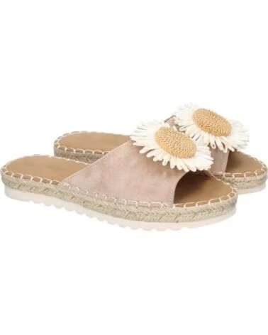 SPORT3PUNTO0 FB-5198 FLACHE SANDALEN MIT BLÜTENDETAIL VARIOS COLORES