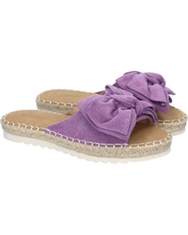 SPORT3PUNTO0 FB-5056 FLACHE SANDALEN MIT SCHLEIFE LILA VARIOS COLORES