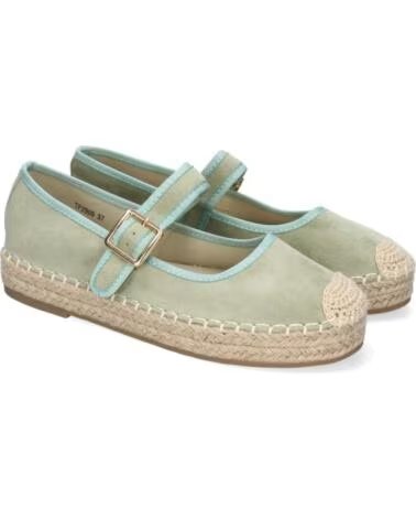 SPORT3PUNTO0 TF2909 ESPADRILLE MARY JANE GRÜN VARIOS COLORES