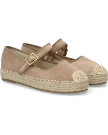 SPORT3PUNTO0 TF2909 KAKI WILDLEDER ESPADRILLES MIT SCHNALLE UND JUTE VARIOS COLORES