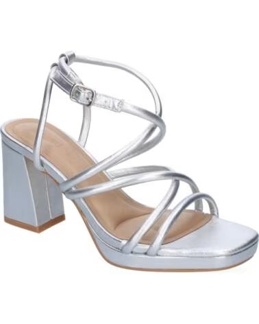 SPORT3PUNTO0 A-3257 SILBERNE ABSATZSANDALEN VARIOS COLORES
