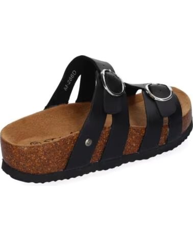 SPORT3PUNTO0 M-286 SCHWARZE SANDALEN MIT SCHNALLEN VARIOS COLORES