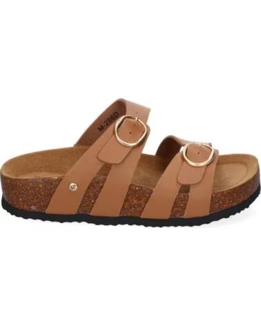 SPORT3PUNTO0 M-286 TAUPE FLACHE SANDALEN VARIOS COLORES
