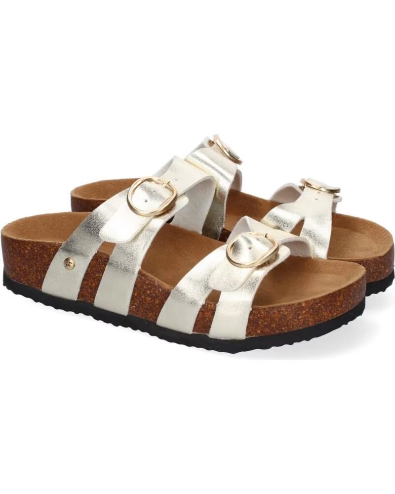 SPORT3PUNTO0 M-286-ORO SANDALIAS PLANAS DORADAS VARIOS COLORES