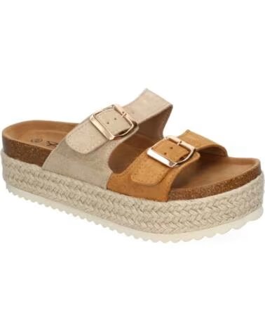 SPORT3PUNTO0 M-239 KAKI PLATEAU SANDALEN SCHNALLEN VARIOS COLORES