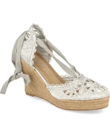 SPORT3PUNTO0 YZ19-53 KEILSANDALETTE SILBER VARIOS COLORES