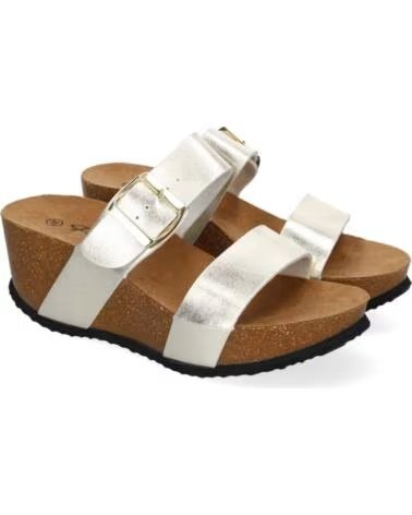 SANDALIAS DE CUÑA SPORT3PUNTO0 M-08-ORO VARIOS COLORES