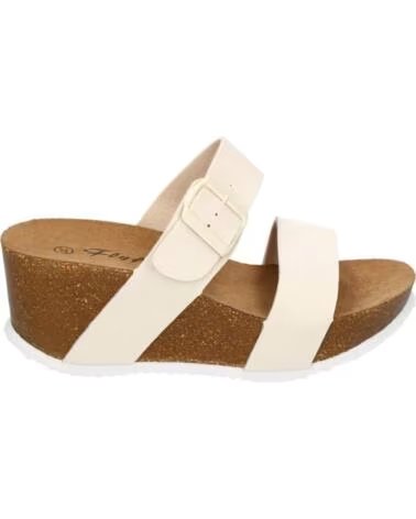 SPORT3PUNTO0 M-08 SANDALIAS CUÑA BEIGE VARIOS COLORES