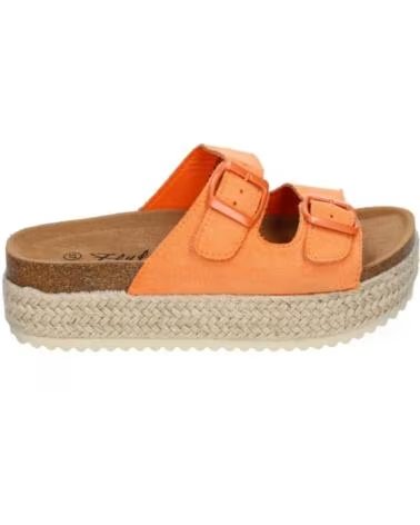 SPORT3PUNTO0 M-189 SANDALEN ORANGE PLATEAU SCHNALLEN VARIOS COLORES