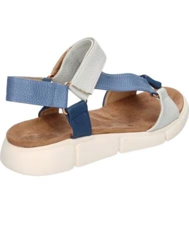 FLACHE LEDERSANDALE SPORT3PUNTO0 AD-3269 BLAU VARIOS COLORES