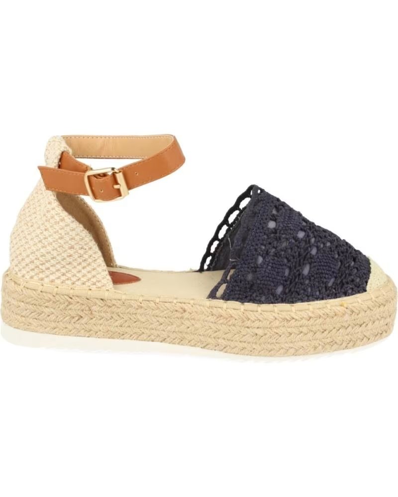 SPORT3PUNTO0 YT30 JUTE-ESPADRILLE MIT SCHNALLENVERSCHLUSS VARIOS COLORES