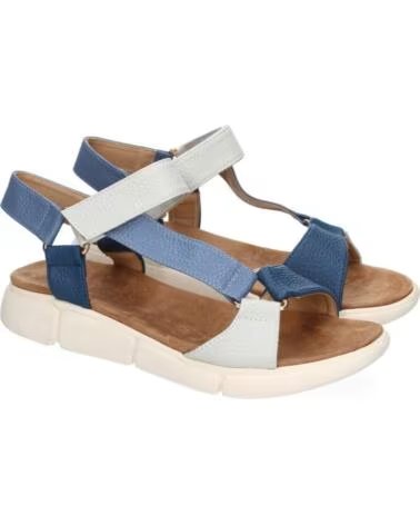 SANDALO PIATTO IN PELLE SPORT3PUNTO0 AD-3269 BLU VARIOS COLORES
