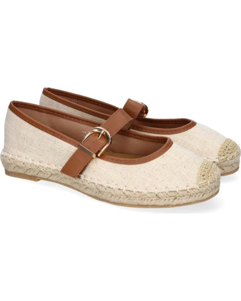 SPORT3PUNTO0 FB-5066 DAMEN ESPADRILLES CAMEL VARIOS COLORES