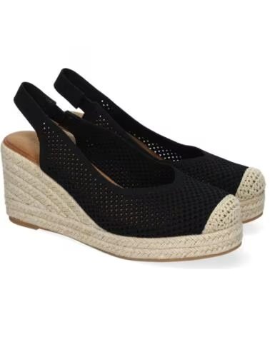 SPORT3PUNTO0 CF-3038 KEILABSATZ ESPADRILLE SCHWARZ VARIOS COLORES