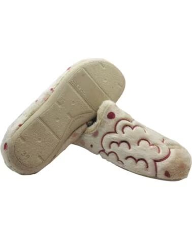 CABRERA CIABATTA DA CASA DONNA MONTBLANC 3243 AVORIO MARFIL