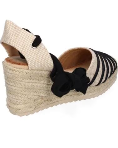 SPORT3PUNTO0 5Q82 KEIL-ESPADRILLES MIT SCHLEIFE VARIOS COLORES