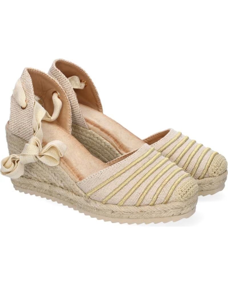SPORT3PUNTO0 5Q82 ESPADRILLES COMPENSÉES DORÉES VARIOS COLORES
