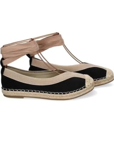 SPORT3PUNTO0 1Q30-NEGRO FLACHE ESPADRILLES DAMEN VARIOS COLORES