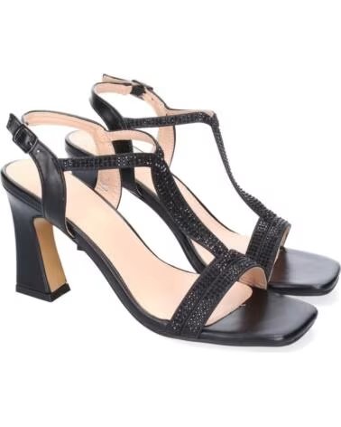 SPORT3PUNTO0 W18-79 SANDALI CON TACCO ALTO NERO VARIOS COLORES