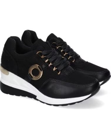 SPORT3PUNTO0 4114 BASKETS NOIRES AVEC COMPENSÉ INTÉRIEUR VARIOS COLORES
