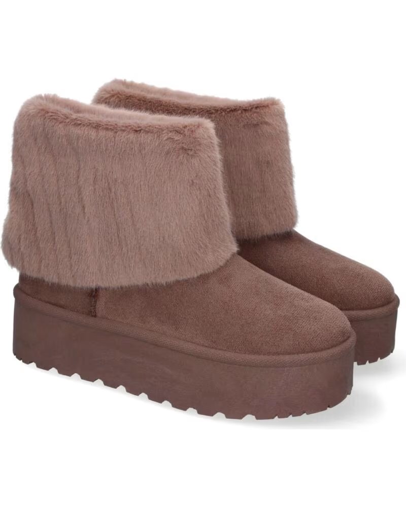PLATEAU-STIEFELETTEN MIT FELL SPORT3PUNTO0 8908 VARIOS COLORES