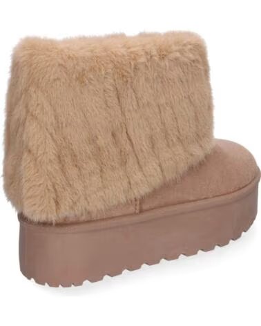 SPORT3PUNTO0 8908-KAKI PLATEAU-STIEFEL MIT FELL VARIOS COLORES