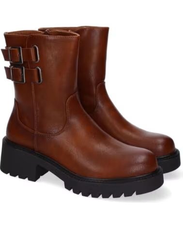 SPORT3PUNTO0 5822 BOTTES DE STYLE MOTARD ET MILITAIRE EN CUIR COULEUR CAMEL VARIOS COLORES