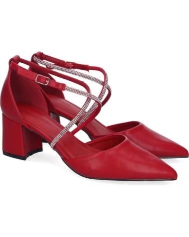 SCARPE CON TACCO SPORT3PUNTO0 A-3431 ROSSO VARIOS COLORES