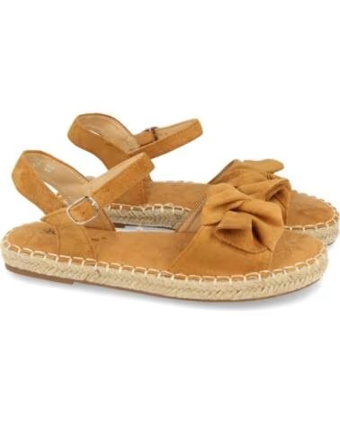 SPORT3PUNTO0 2M10 FLACHE WILDLEDERSANDALEN MIT SCHLEIFE UND SCHNALLENVERSCHLUSS VARIOS COLORES
