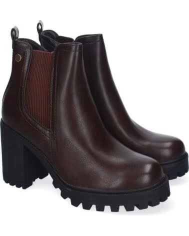 STIVALETTI CHELSEA CON TACCO SPORT3PUNTO0 SA6246 MARRONE VARIOS COLORES