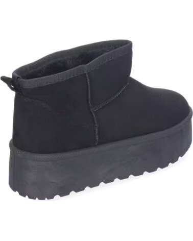 KURZE PLATEAU-STIEFEL SPORT3PUNTO0 6BKA SCHWARZ VARIOS COLORES