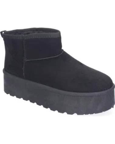 KURZE PLATEAU-STIEFEL SPORT3PUNTO0 6BKA SCHWARZ VARIOS COLORES