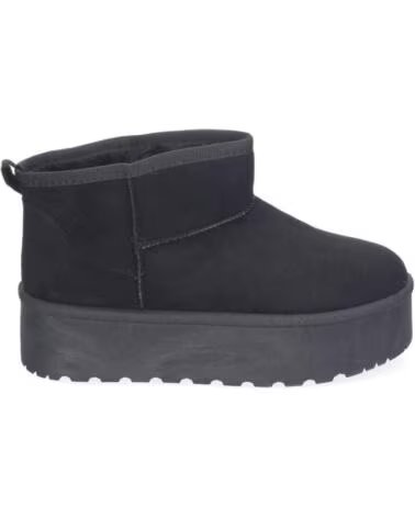 KURZE PLATEAU-STIEFEL SPORT3PUNTO0 6BKA SCHWARZ VARIOS COLORES