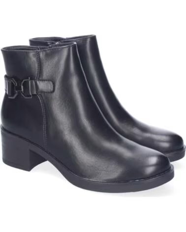 STIVALETTI CON TACCO SPORT3PUNTO0 VRA-1020 IN NERO VARIOS COLORES