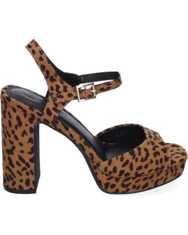 SPORT3PUNTO0 A-3484 HIGH-HEEL-SANDALEN MIT LEOPARDENMUSTER VARIOS COLORES