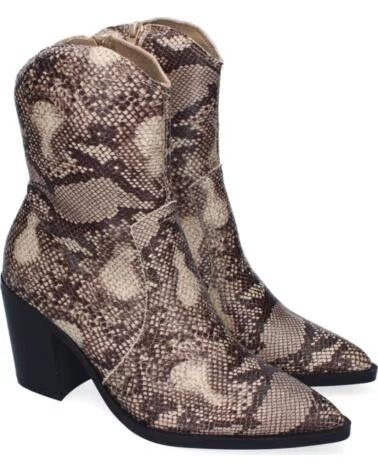 DAMEN WESTERNSTIEFELETTEN SPORT3PUNTO0 DB-3354 SCHLANGENMUSTER VARIOS COLORES