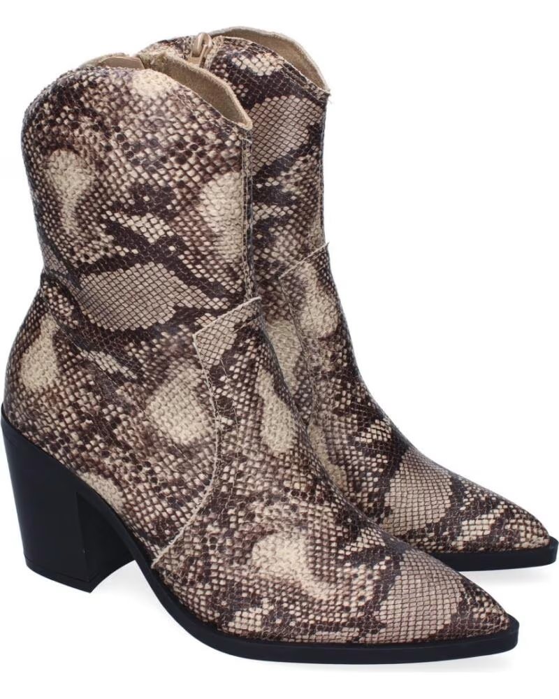 DAMEN WESTERNSTIEFELETTEN SPORT3PUNTO0 DB-3354 SCHLANGENMUSTER VARIOS COLORES