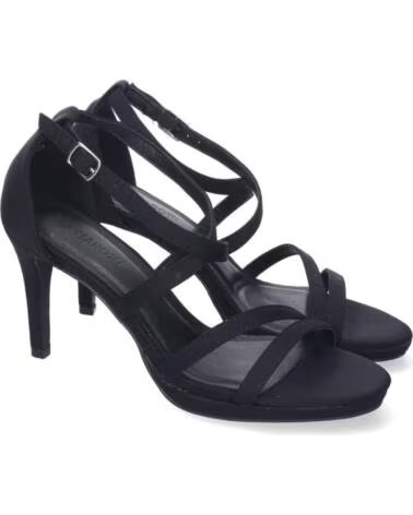 SPORT3PUNTO0 S-2383 SANDALES À TALONS HAUTS NOIRES BRIDES VARIOS COLORES