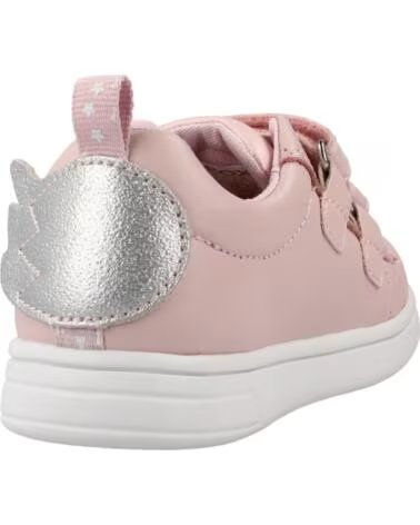 GEOX BASKETS FILLE B251WB 085NF ROSE C8172