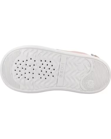 GEOX BASKETS FILLE B251WB 085NF ROSE C8172