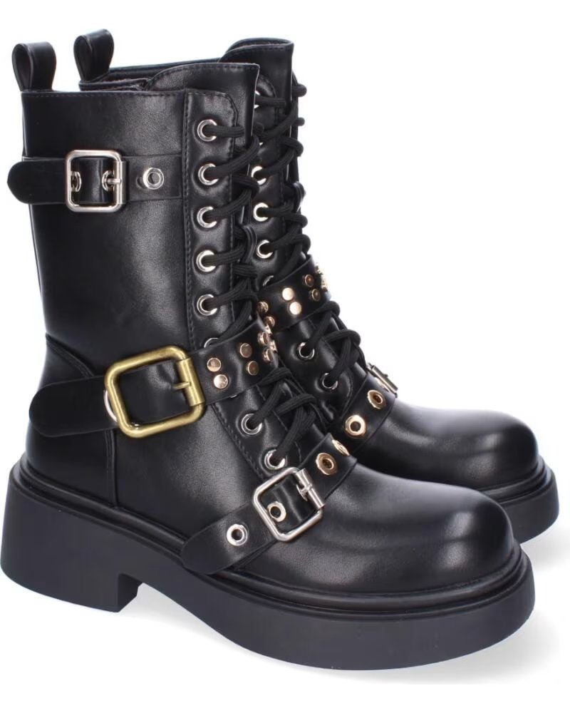SPORT3PUNTO0 52122 BOTTES MILITAIRES NOIRES VARIOS COLORES